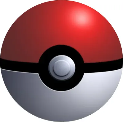 Pokémon – velký Pokéball – jedlý obrázek na dort