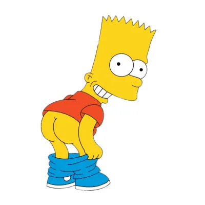 Simpsonovi – rozpustilý Bart – jedlý obrázek na dort