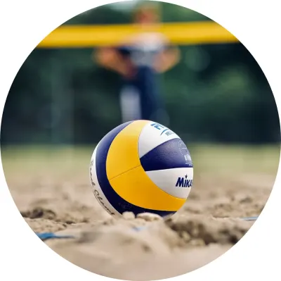 Beach Volejbal – jedlý obrázek na dort