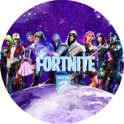 Fortnite – hrdinové ve vesmíru – jedlý obrázek na dort