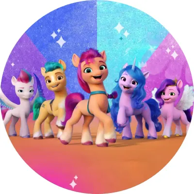 Můj Malý Pony – jedlý obrázek na dort