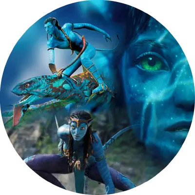 Avatar – let na banshee – jedlý obrázek na dort
