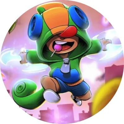 Brawl Stars – Leon v kapuci – jedlý obrázek na dort