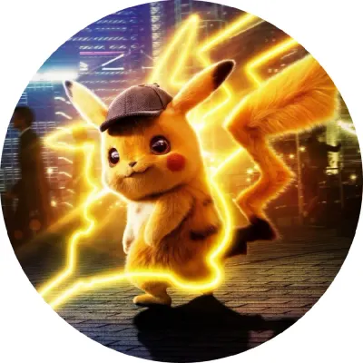 Pokémon – Detektiv Pikachu v blescích – jedlý obrázek na dort