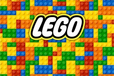 Lego Kostičky – jedlý papír na hranatý dort