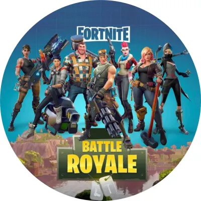 Fortnite – Battle Royale – jedlý obrázek na dort