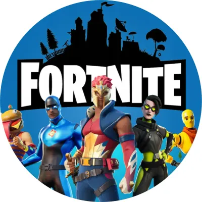 Fortnite – Top – jedlý obrázek na dort