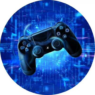 Playstation Ovladač – jedlý obrázek na dort