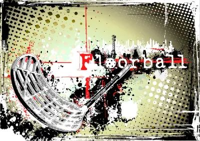 Floorball – jedlý papír na hranatý dort
