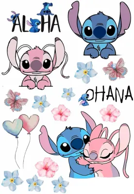 Lilo & Stitch – jedlý papír k výřezu