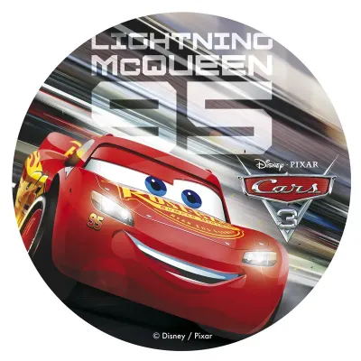 Cars 3 – New – jedlý obrázek na dort