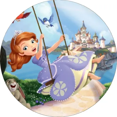 Princezna Sofie 2 – jedlý obrázek na dort