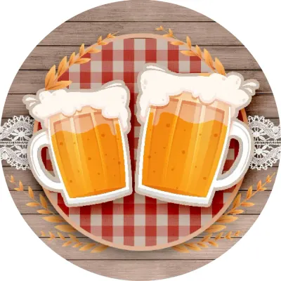 Pivo – jedlý obrázek na dort
