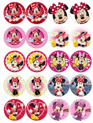 Minnie Cupcakes – jedlý papír na cupcakes
