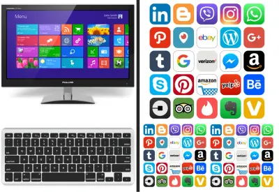 2 Listy: Pc + Klávesnice + Pc Ikony – jedlý papír na hranatý dort