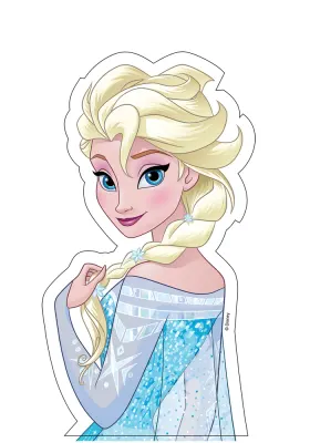 Ledové království – Frozen: výřez Elsa 13,8× – jedlý papír k výřezu