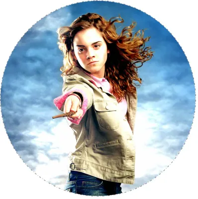 Hermiona – Harry Potter – jedlý obrázek na dort