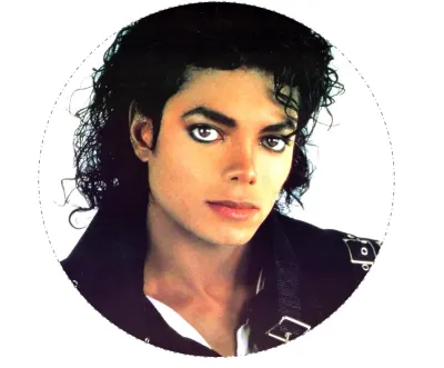 Michael Jackson – jedlý papír na hranatý dort