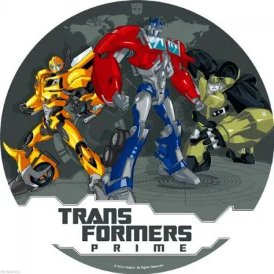 Transformers – Transformers Prime – jedlý obrázek na dort