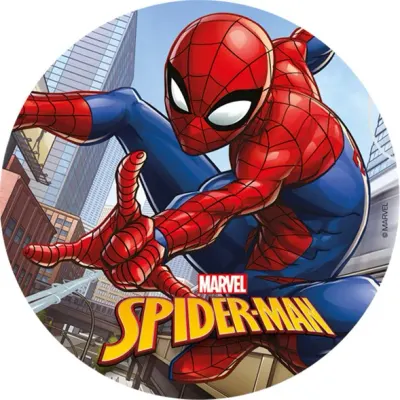 Spider-man – jedlý obrázek na dort