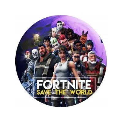 Fortnite – Save the World – jedlý obrázek na dort