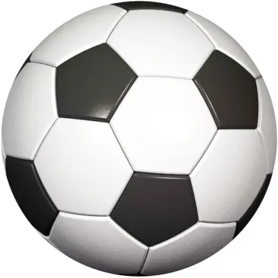 Fotbalový míč – lesklý zblízka – jedlý obrázek na dort