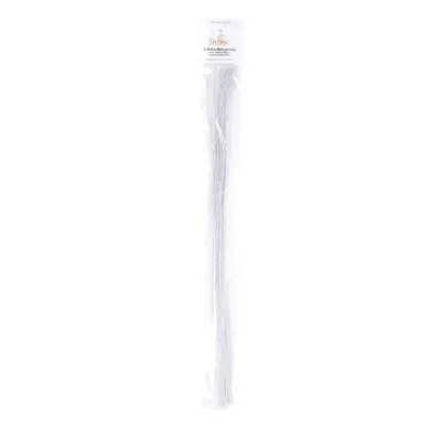 Květinové drátky bílé 40 cm, 50 ks – Decora