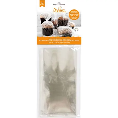 Sáčky na Panettone 500 g 5 ks – Decora