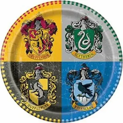 Papírové party talíře Harry Potter 23 cm – Unique