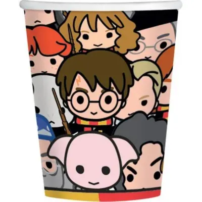 Papírové kelímky Harry Potter 250 ml, 8 ks – Amscan