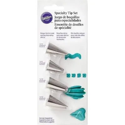 Sada zdobicích špiček Speciality, 4 ks – Wilton