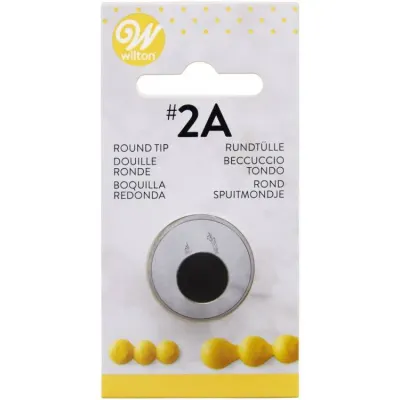 Trezírovací špička hladká kulatá 11 mm č. 2A – Wilton