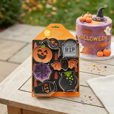 Halloweenská vykrajovátka na cukroví, sada 7 ks, 6–7 cm – Wilton