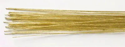 Aranžovací drát č. 24 zlatý 36 cm 50 ks – Culpitt