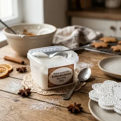 Královská glazura na perníčky Royal Icing 200 g – 4-Mix