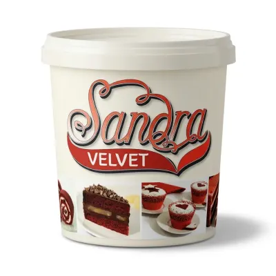 Směs Sandra Velvet červená 500 g