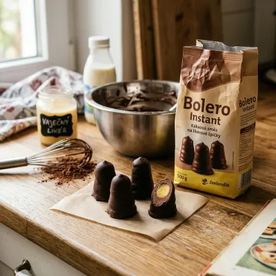 Kakaová směs na likérové špičky Bolero Instant 500 g – Zeelandia