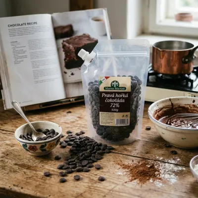 Pravá hořká čokoláda 72% 500 g – Master Martini