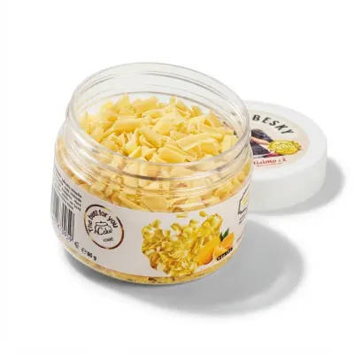 Čokoládové hobliny citronové 80 g