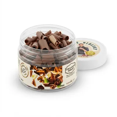 Čokoládové hobliny TRIO 80 g – 4Cake