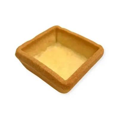 Košíčky na tartaletky čtvercové máslové 4,5 cm 20ks