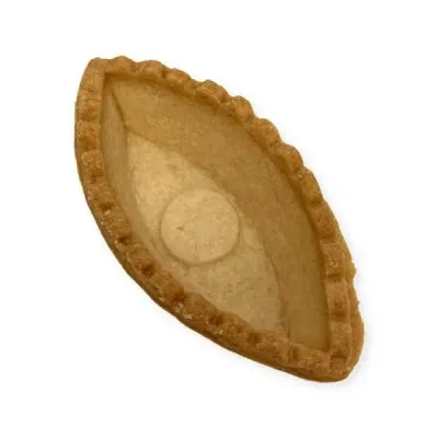 Košíčky na tartaletky lodičky slané světlé 6,7 cm, 24 ks