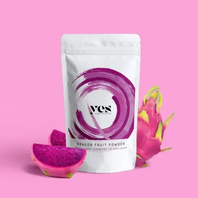 Přírodní barvivo růžové Dračí ovoce 80 g – Yes Superfood