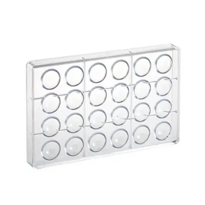 Plastová forma na čokoládu Polokoule 3,3 cm