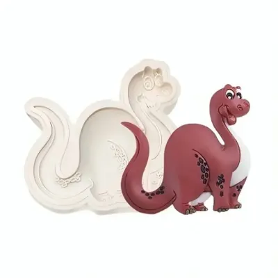 Silikonová forma Brontosaurus 7 x 6,5 cm