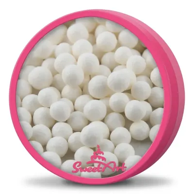 Cukrové perly bílé 7 mm 50 g – SWEETART