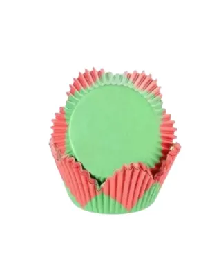 Košíčky na muffiny ve tvaru červené květiny 5 × 3 cm (100 ks)