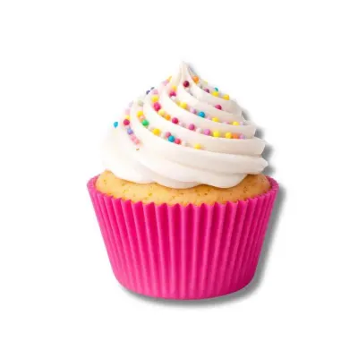 Košíčky na muffiny růžové 5 × 3 cm (120 ks)
