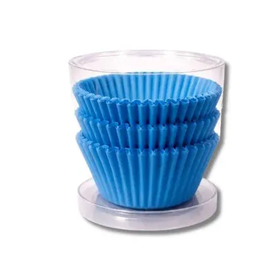 Košíčky na muffiny modré 4 x 2,2 cm (100 ks)