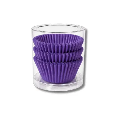 Košíčky na muffiny fialové 4 × 2,2 cm, 100 ks